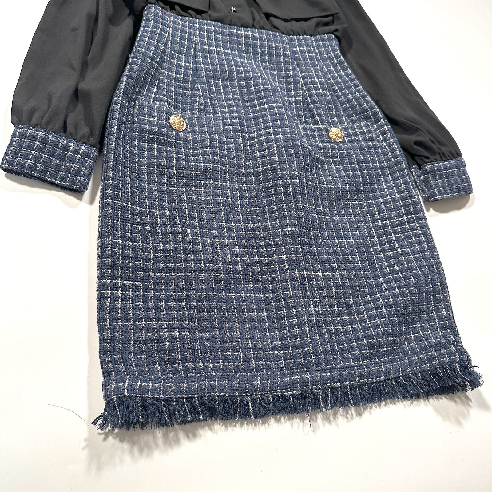 ツイード チェック