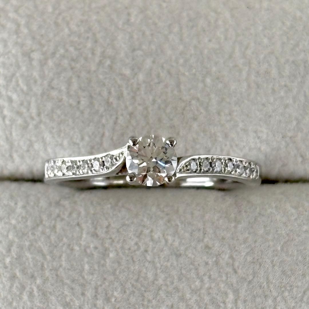 380【ラザールダイヤモンド】Pt950 ダイヤ　0.34ct 0.10ct 380【ラザールダイヤモンド】Pt950 ダイヤ 0.34ct 0.10ct - メルカリ