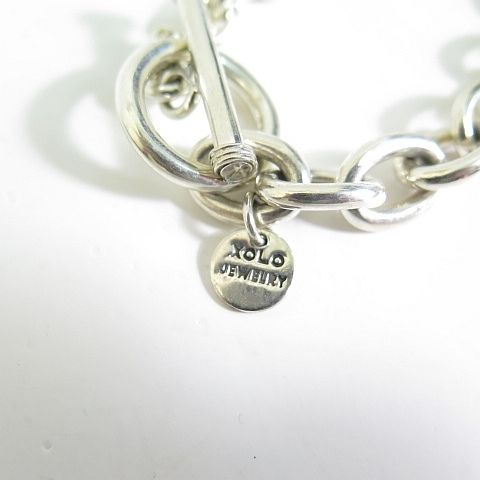 ショロジュエリー XOLO JEWELRY Crescendo Oval Link Bracelet 12mm ブレスレット シルバー925 2sa6979