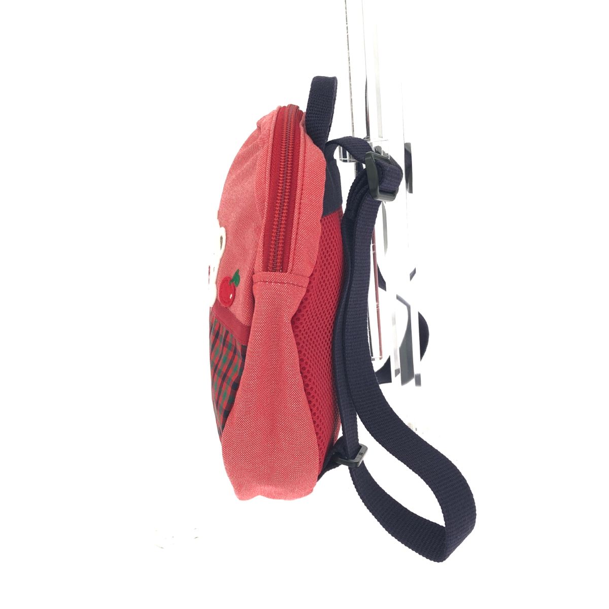 FAMILIAR ファミリア リュック チェック柄 レッド キッズ