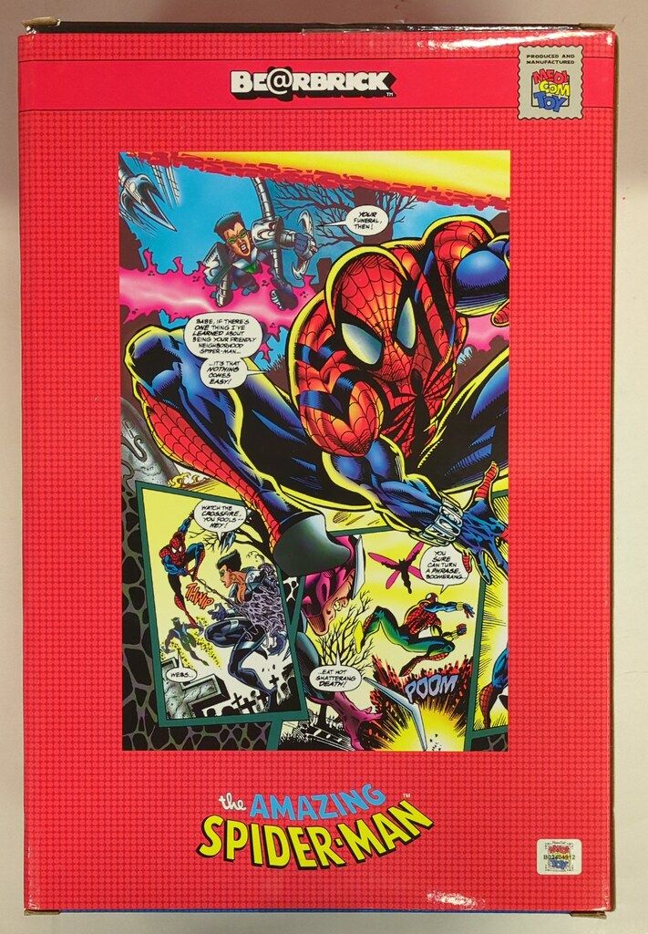 MEDICOM TOY BE RBRICK THE AMAZING SPIDER-MAN BEN REILLY 100 400