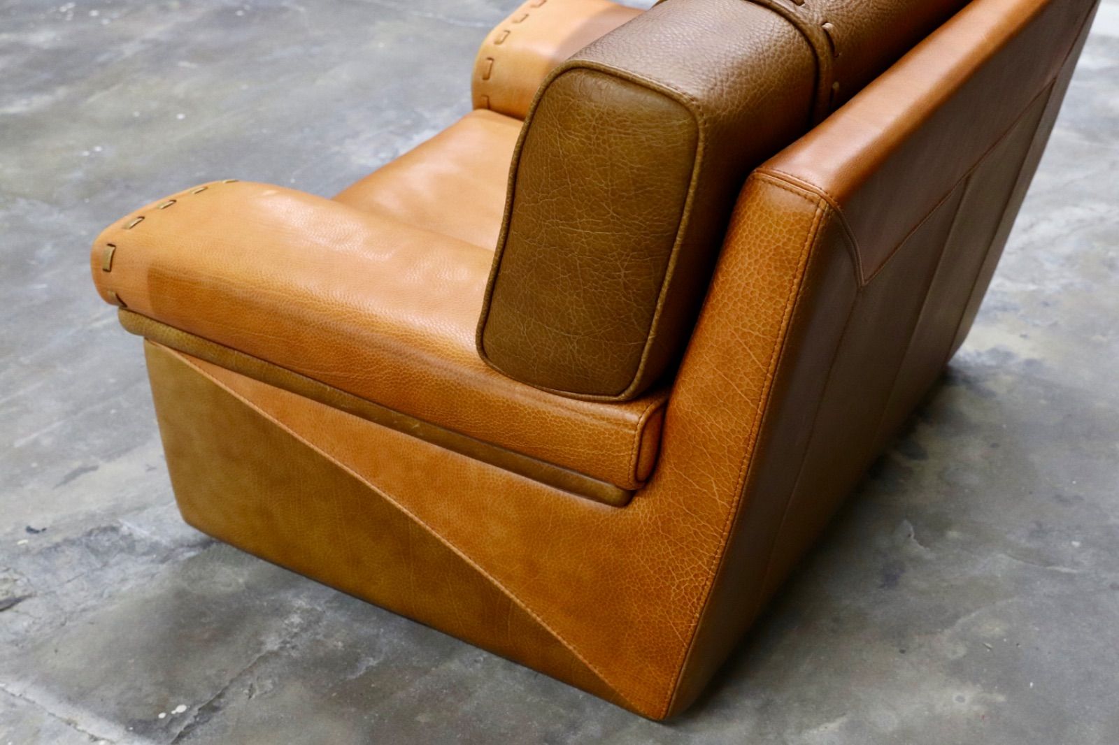 厚手本革 ブラウン