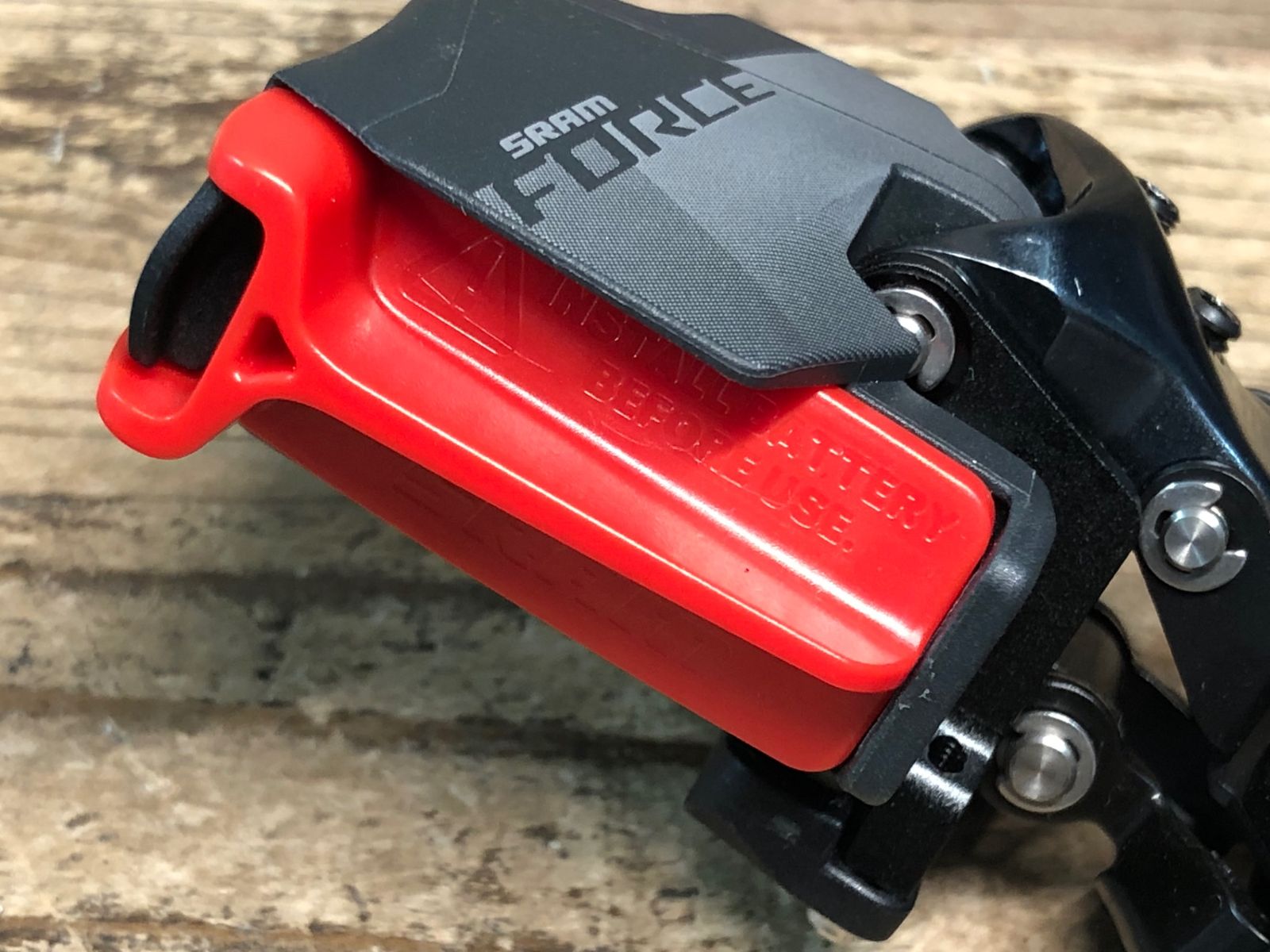 JI708 スラム SRAM フォース FORCE eTap AXS FD-FRC-EW-D1 直付 フロントディレイラー WIDE 動作 済 BRIGHTFACE_UK