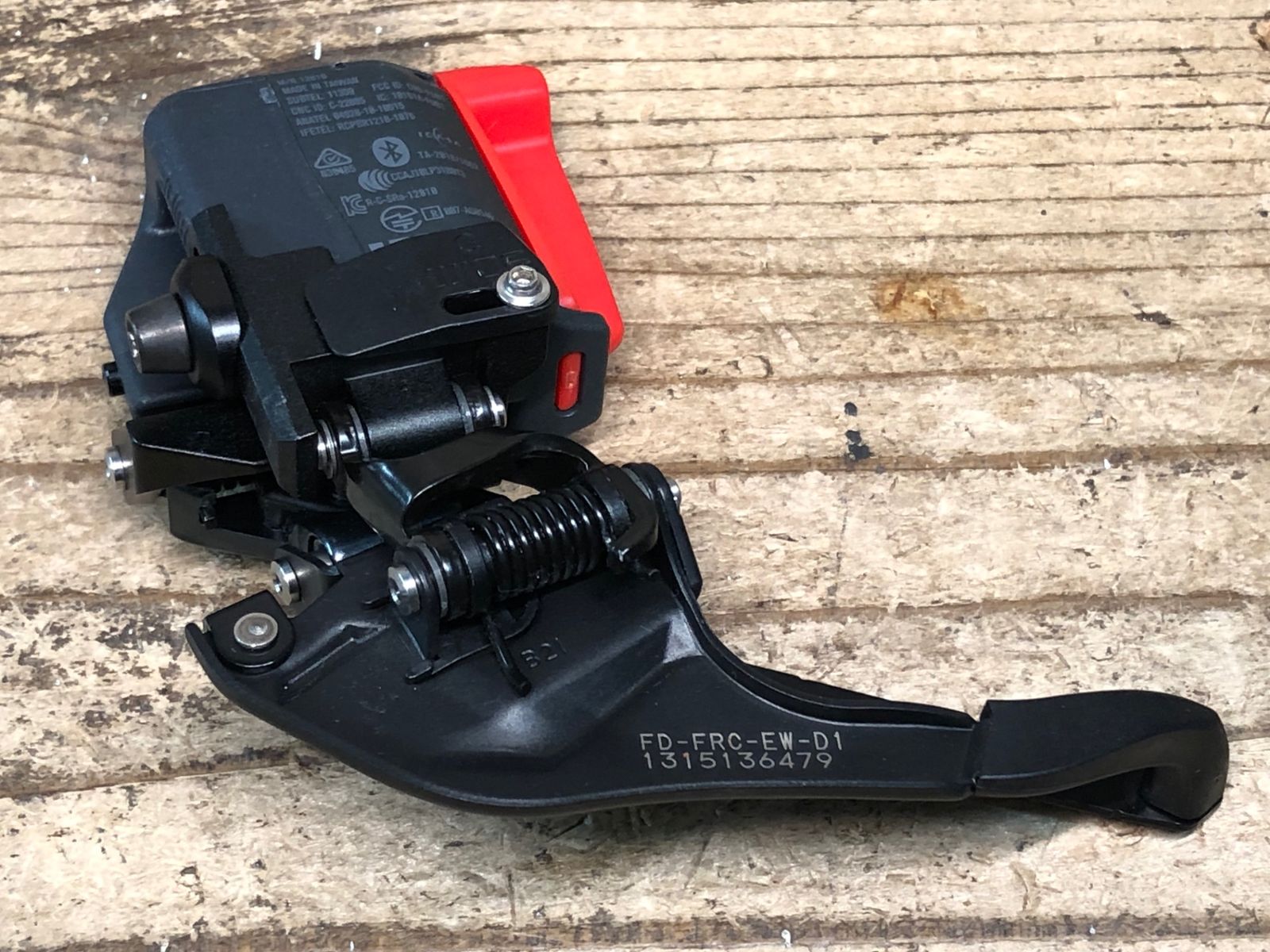 JI708 スラム SRAM フォース FORCE eTap AXS FD-FRC-EW-D1 直付 フロントディレイラー WIDE 動作 済