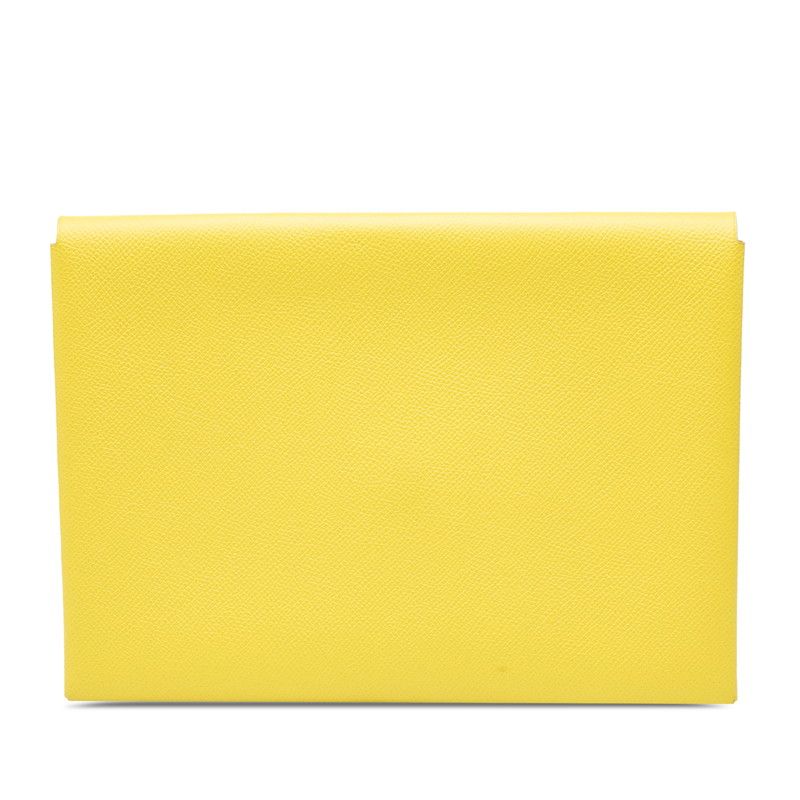 エルメス カルヴィGM イエロー ヴォーエプソン レディース HERMES 1-0236463