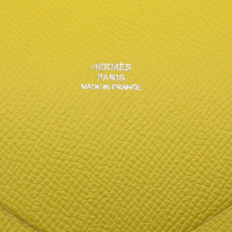 エルメス カルヴィGM イエロー ヴォーエプソン レディース HERMES 1-0236463 DECORATOM_COM_BR