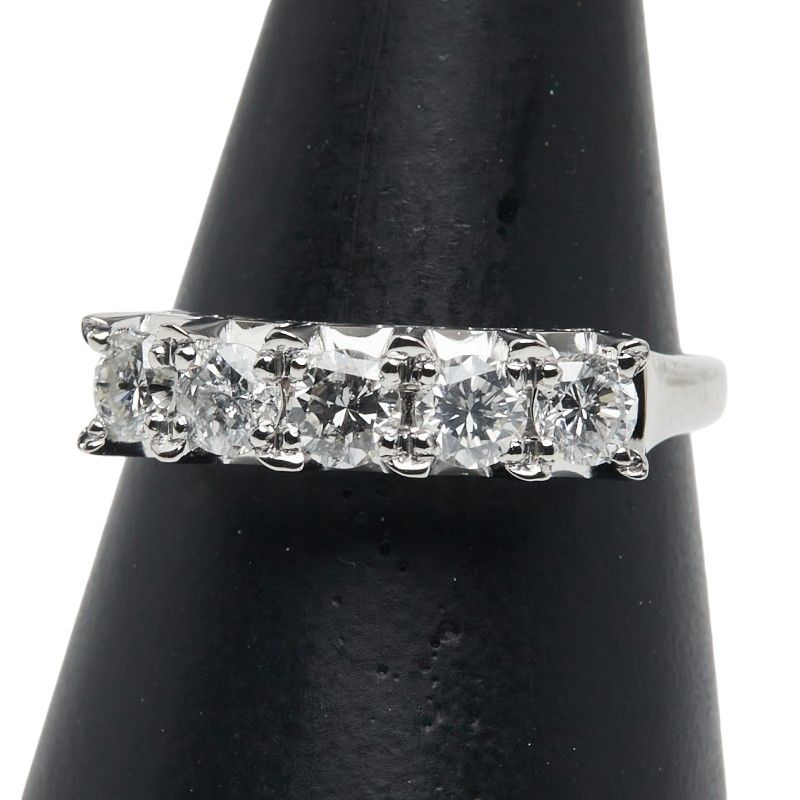 一文字 Pt900 プラチナ レディース 1-0236702