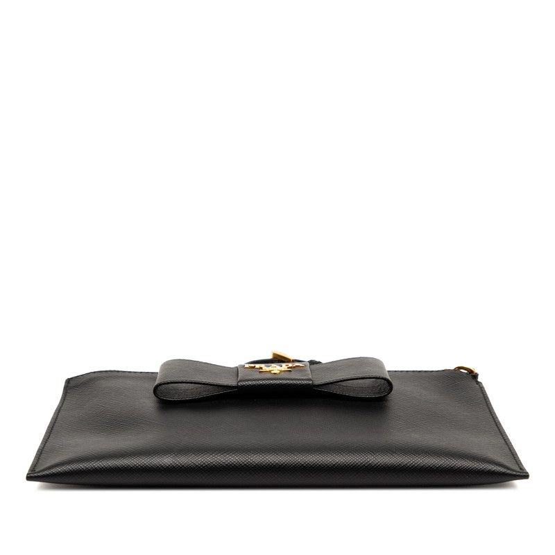 リボン クラッチバッグ