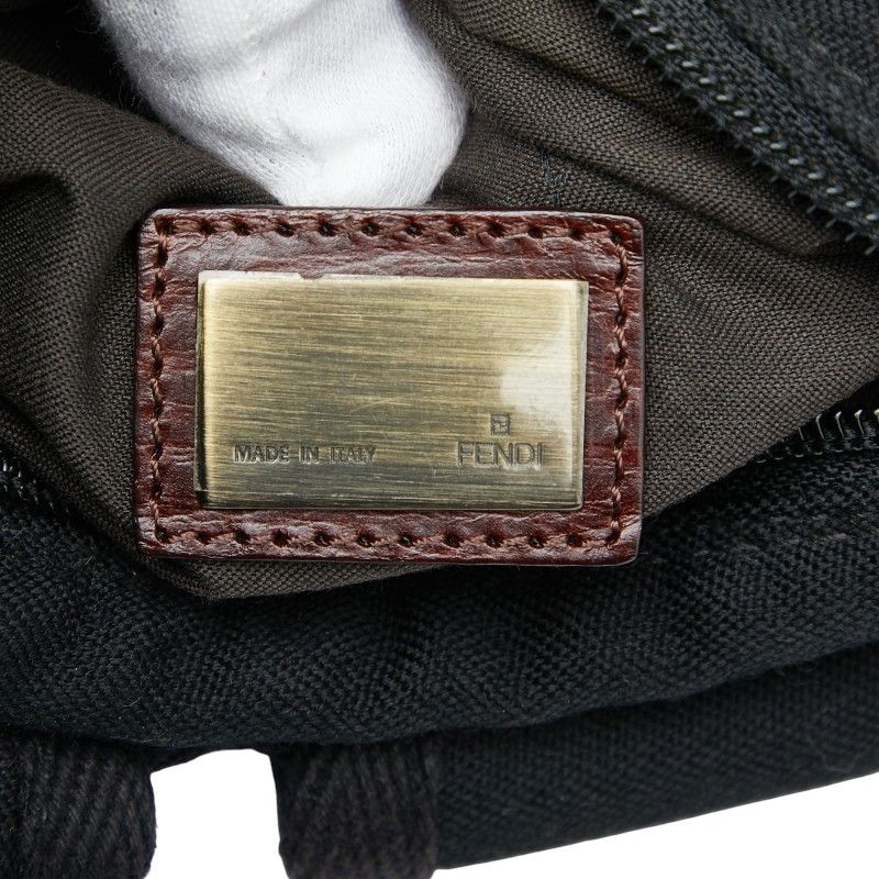 フェンディ ズッカ 7VA149 ブラック キャンバス レディース FENDI 1-0237571 DECORATOM_COM_BR