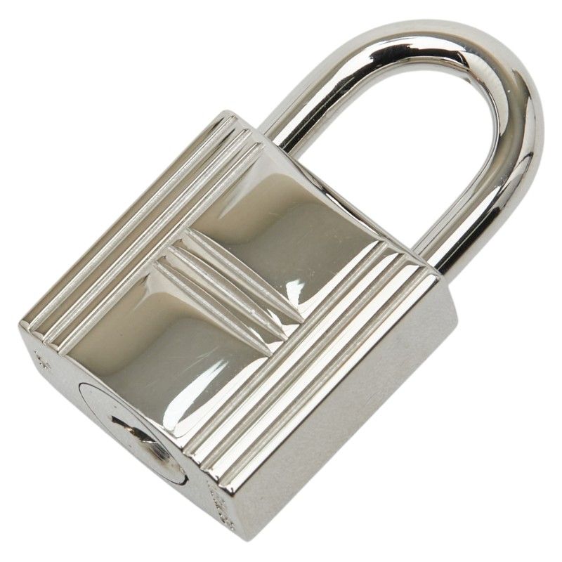 エルメス カデナ 南京錠 キー セット シルバー メタル レディース HERMES 1-0237857