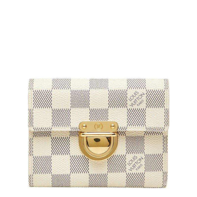 ルイ ヴィトン ダミエ アズール コアラ N60013 ホワイト PVC レディース LOUIS VUITTON 222-38415