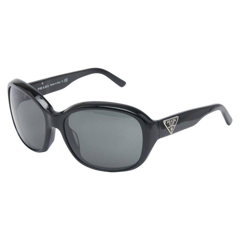プラダ トライアングルロゴ ブラック プラスチック レディース PRADA 1-0238730