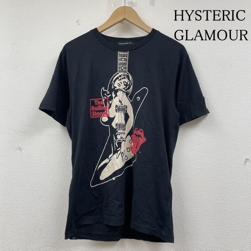 ヒステリックグラマー 半袖 Tシャツ ローリングストーンズ ギター 