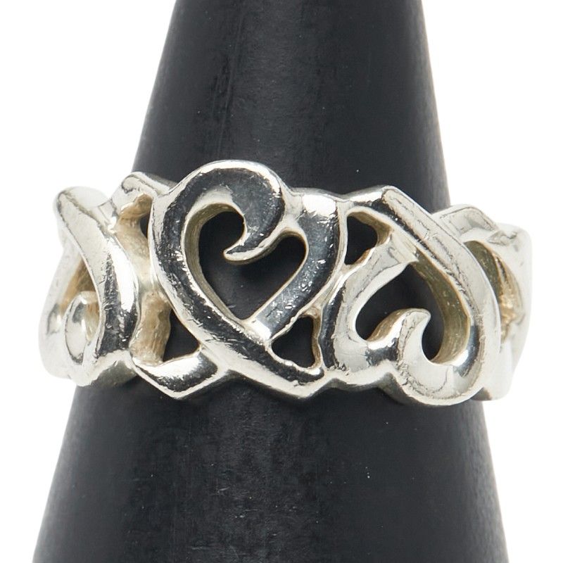 ティファニー トリプル ラビングハート SV 925 シルバー レディース TIFFANY Co 1 0239645