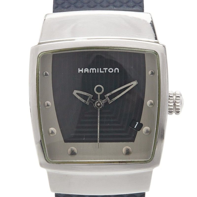 ハミルトン エベレスト 6331 シルバー ブルー ステンレススチール メンズ HAMILTON 1-0240152
