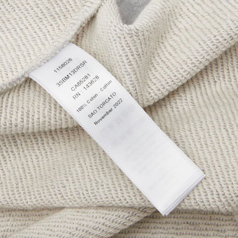 ディオール ラビット プルオーバーパーカー サイズ 13 グレー ピンク イエロー コットン レディース Dior 1-0240175