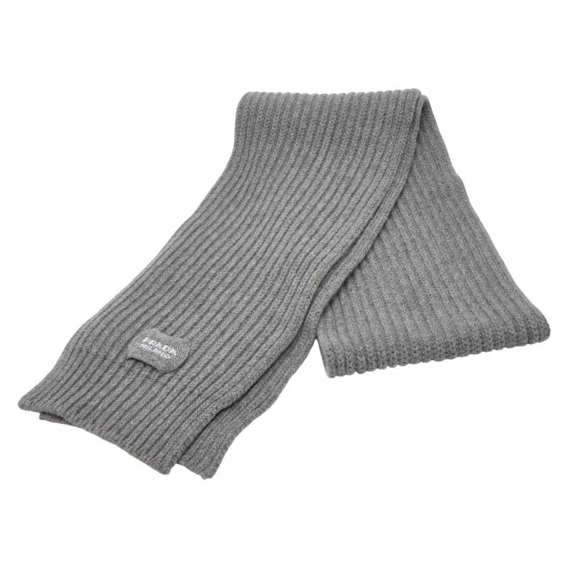 プラダ ロゴ ニットスカーフ カシミヤ バージンウール レディース PRADA 1-0240176