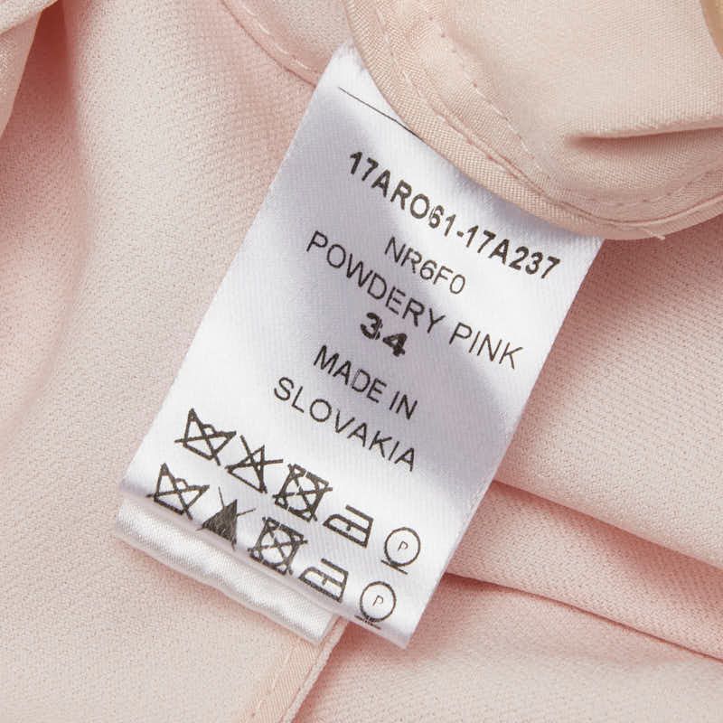 クロエ チュニック 半袖ミニワンピース サイズ 34 ピンク アセテート レーヨン レディース Chloe 1-0240225