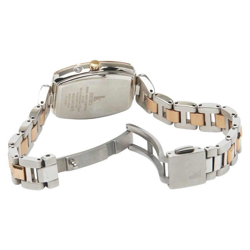 人気商品！ セイコー ルキア 1B32-0AF0 シルバー ゴールド ステンレススチール メッキ レディース SEIKO 1-0240430