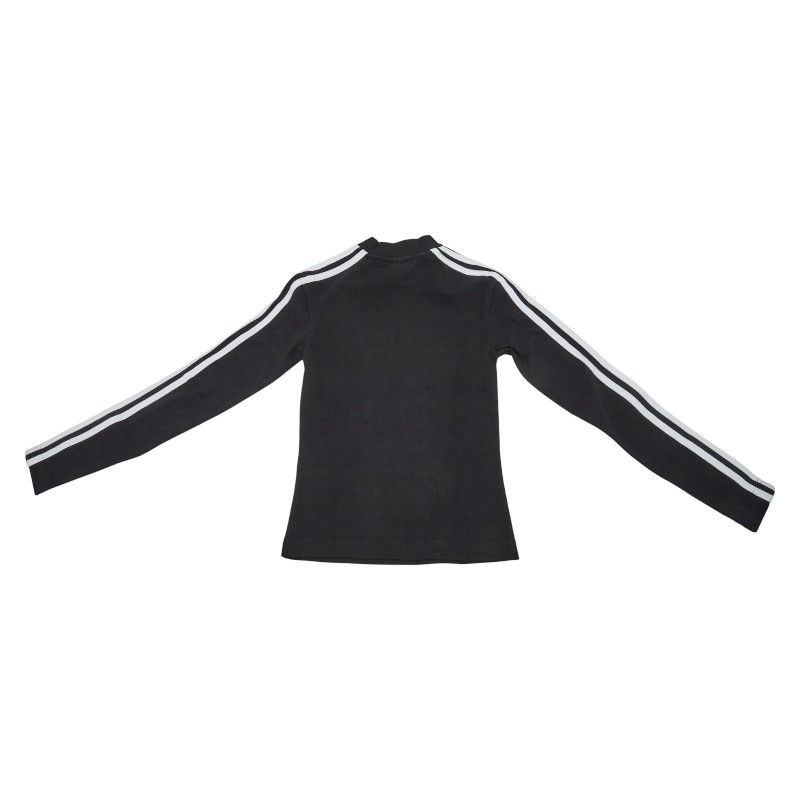 バレンシアガ × adidas ロンT カットソー サイズ XS 723792 ブラック ホワイト コットン ポリウレタン レディース 205-40785