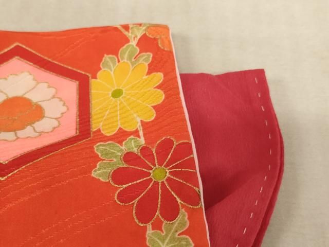 祝着 平和屋着物[]お宮参り のしめ 女の子 初着 産着 三歳 亀甲吉祥花文 金彩 駒刺繍 男の子 鷲 鷹 鞠花文 檜扇花文 檜扇花車舞鳥文
