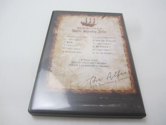 品 THE ALFEE 45th Anniversary 2019 夏の乱 Battle Starship 公式版 DVD