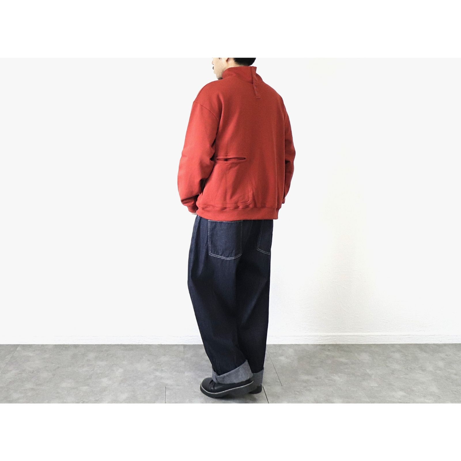 SALE】KELEN / 2WAY HIGH NECK PILE SWEAT 