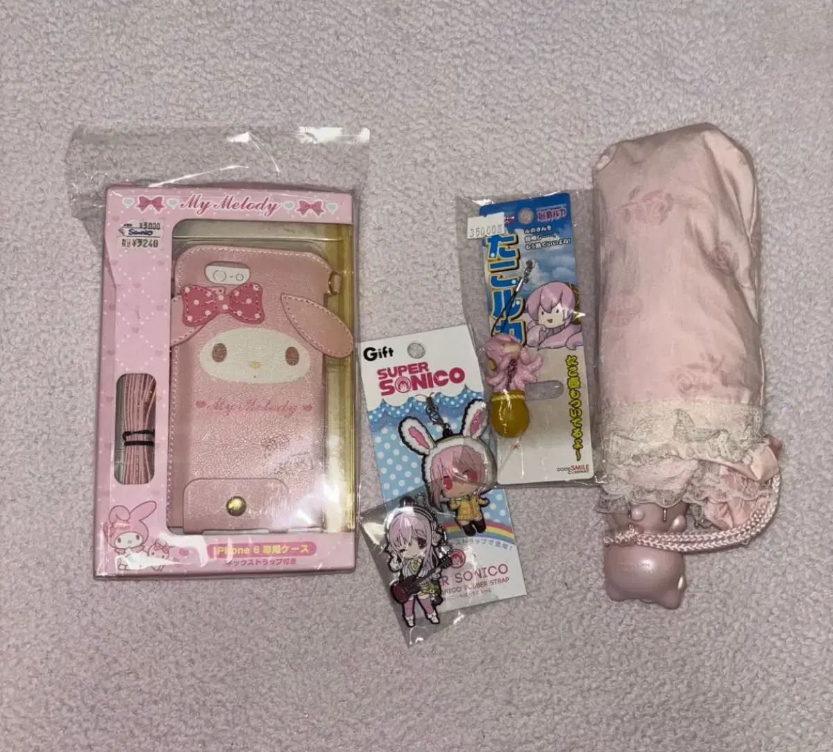 クラシック My Melody ケース SUPER NICO キーホルダー 姫ギャル 小物 セット