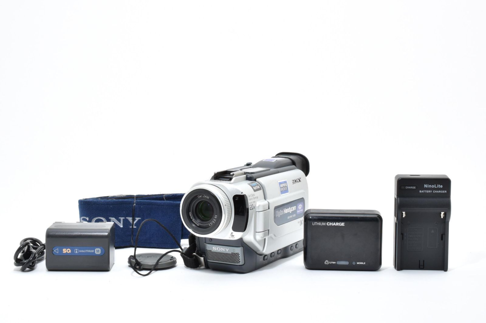 動作品 ソニー SONY DCR-TRV17 Digital Handycam Mini DV ビデオカメラ