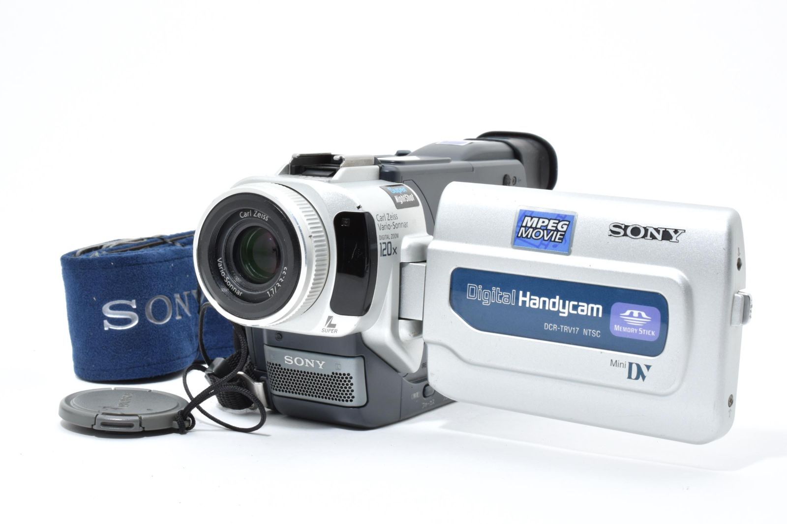 動作品 ソニー SONY DCR TRV 17 Digital Handycam Mini DV ビデオカメラ