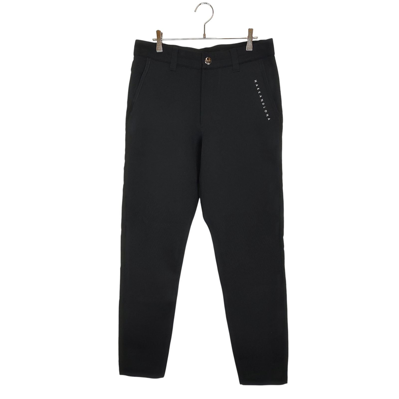 MARK&LONA マークアンドロナ ゴルフ 25SS CD12-RKPT ストレッチ ハイブリット パンツ MCM-5A-AT52 46 ブラック メンズ