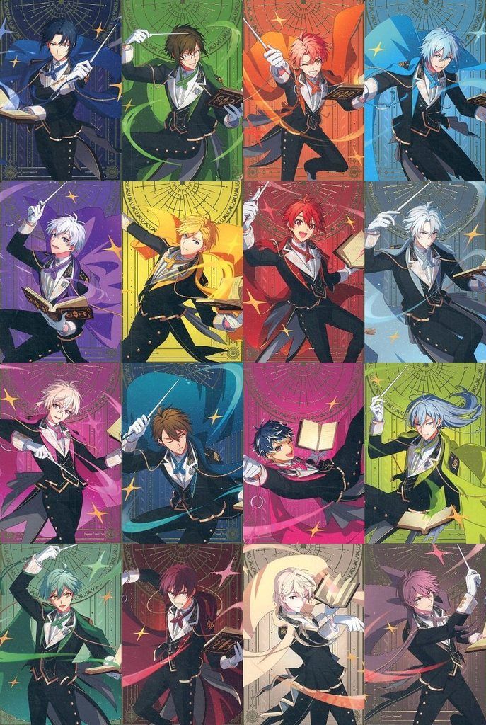 【中古】キャラカード 集合 カードコレクション 16種セット 「アイドリッシュセブン Symphonic Story “PIECES”」