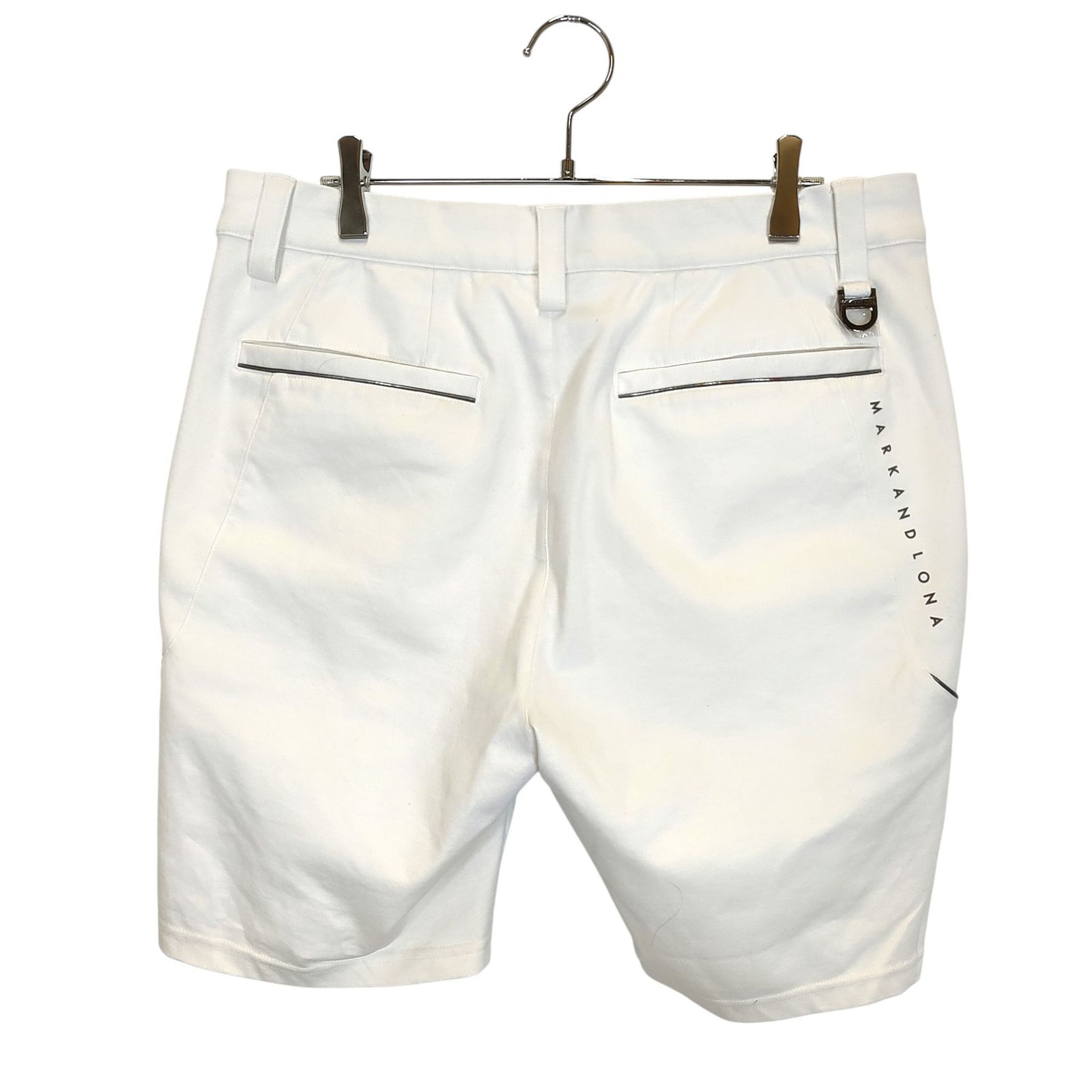 MARK＆LONA マークアンドロナ ゴルフ 25SS CD12-HSSP ショートパンツ MCM-5A-AT58 48 ホワイト メンズ