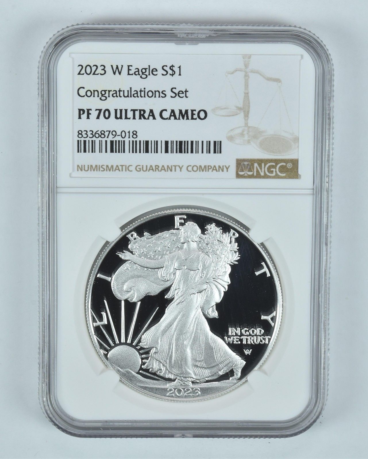 2025W アメリカン シルバー イーグル コングラチュレーション セット PF70 UCAM NGC