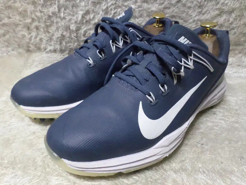 255 NIKE ナイキ ルナ ゴーコマンド2 ゴルフシューズ ネイビー 靴
