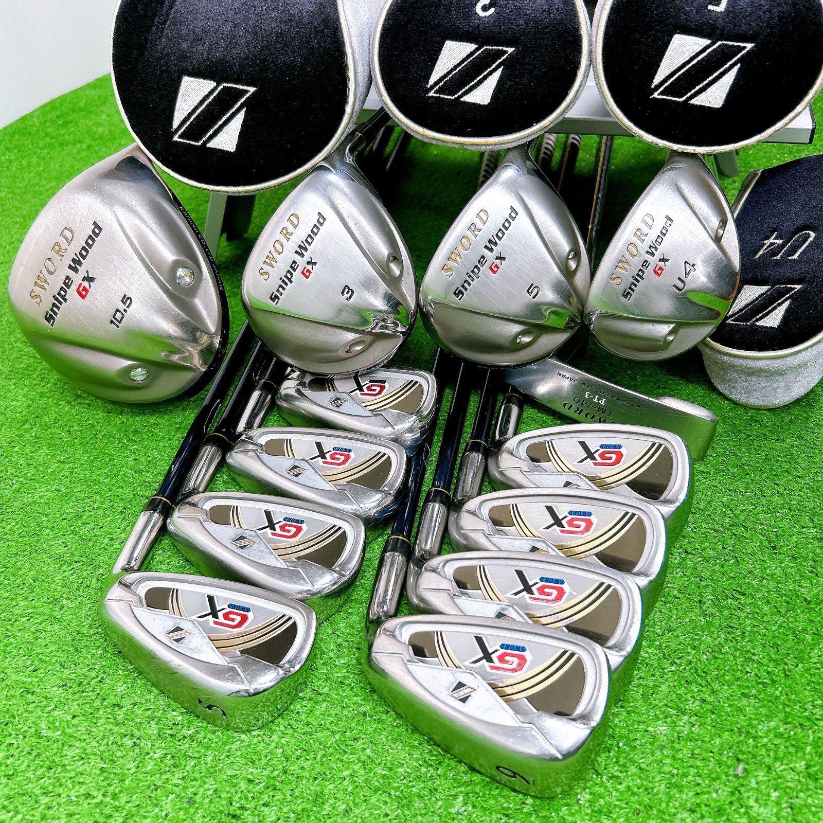カタナゴルフ SWORD GX スウォード メンズクラブセット 13本 男性SR