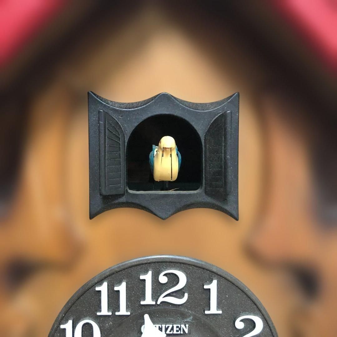 送料無料 シチズン 鳩時計 4MJ775-0 クオーツ式 CITIZEN 掛時計 振り子