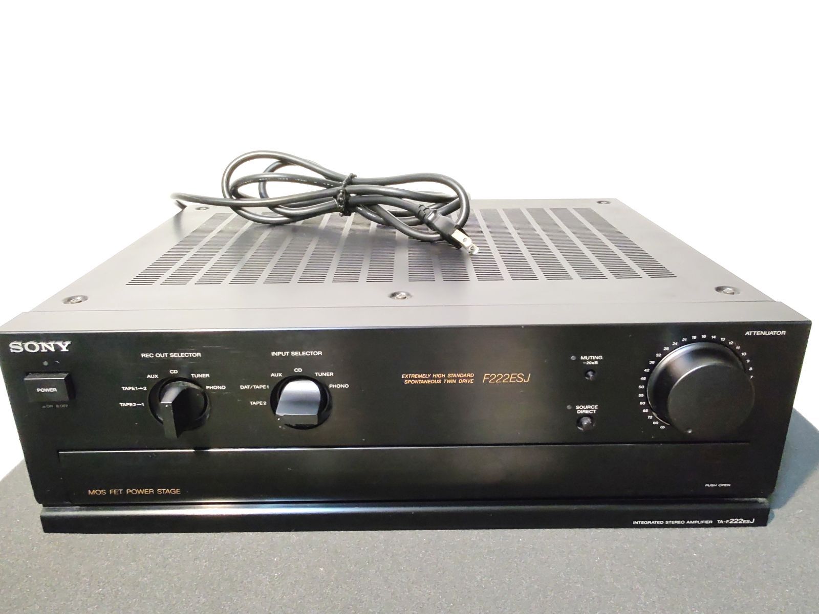 5aq2 音出し 済 SONY ソニー TA-F222ESJ プリメインアンプ