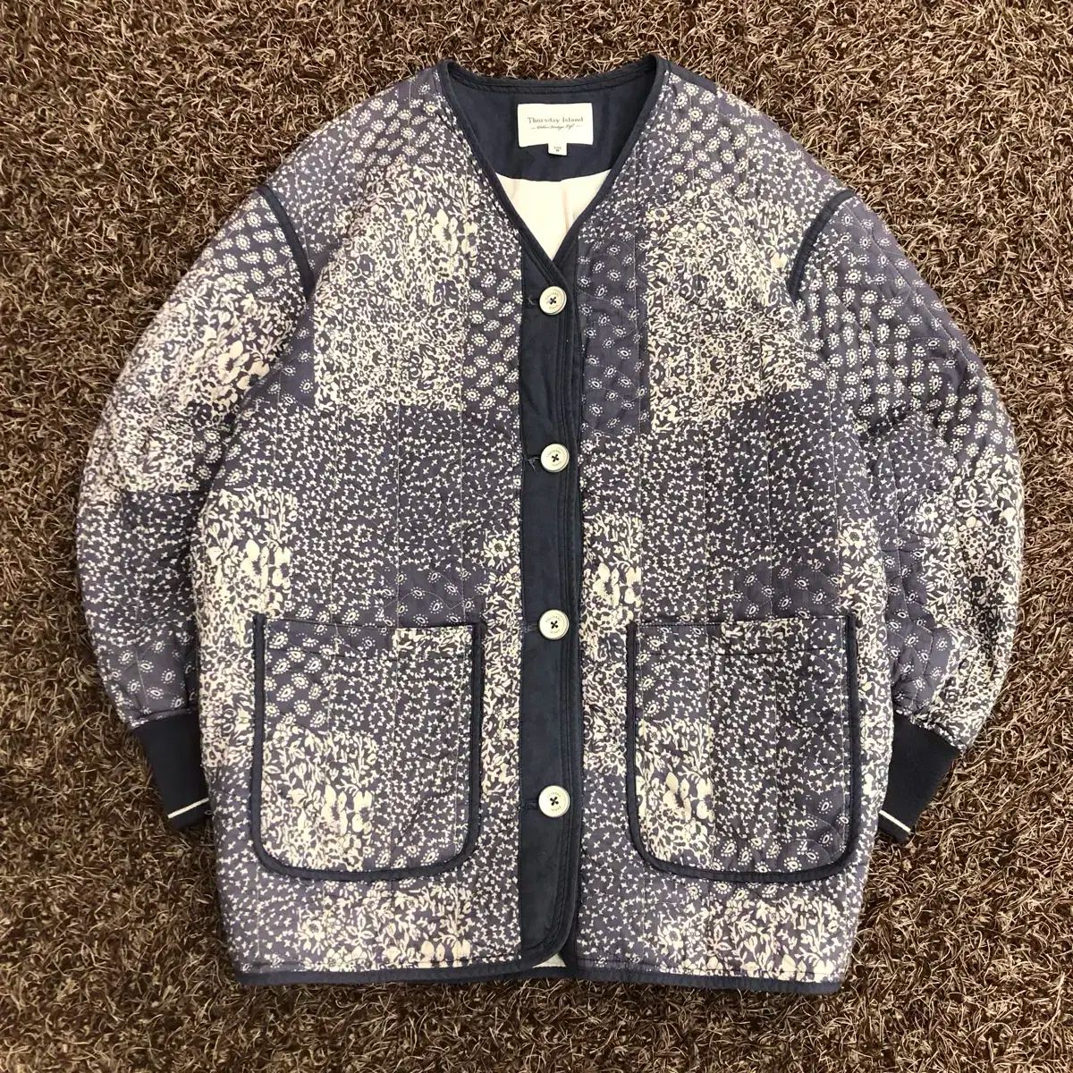 M サースデーアイランド ヒョジン HYOJIN 着用 キルティング ジャケット アウター