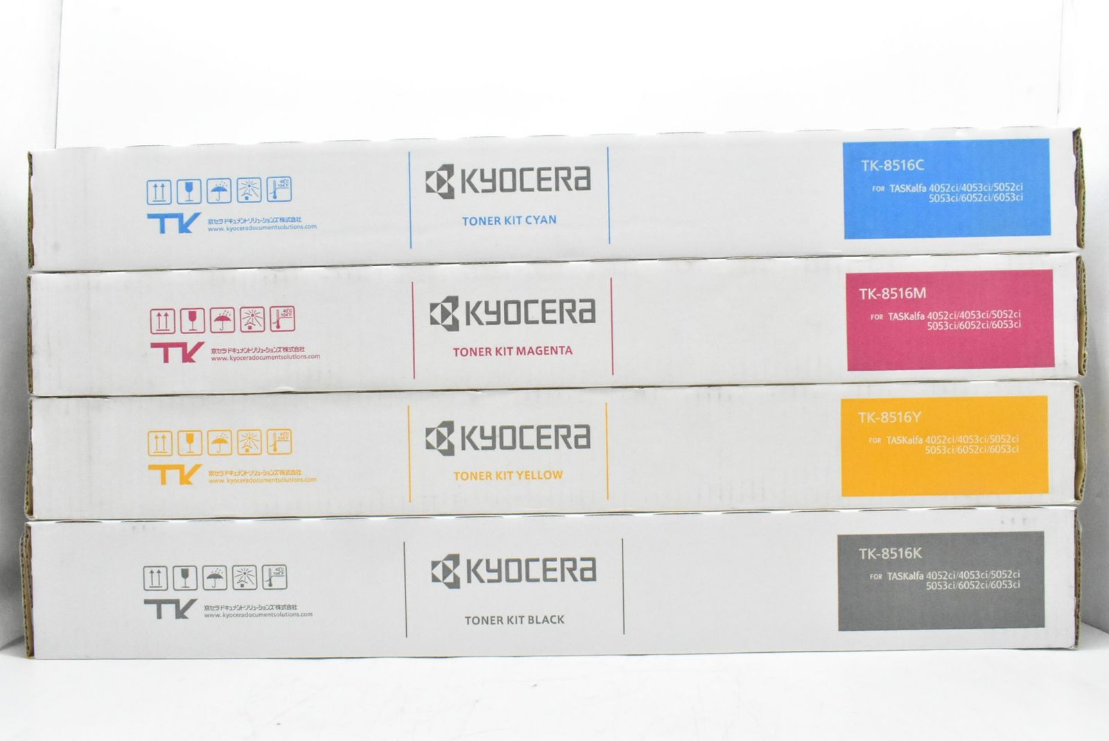 京セラ 純正 トナー TK-8516 4色 シアン マゼンタ イエロー ブラック KYOCERA ITQ2524PU95C-D-N10-byebye