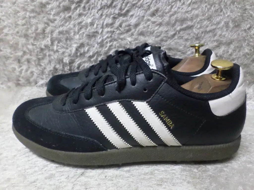 265 adidas サンバ ゴルフシューズ ブラック 靴