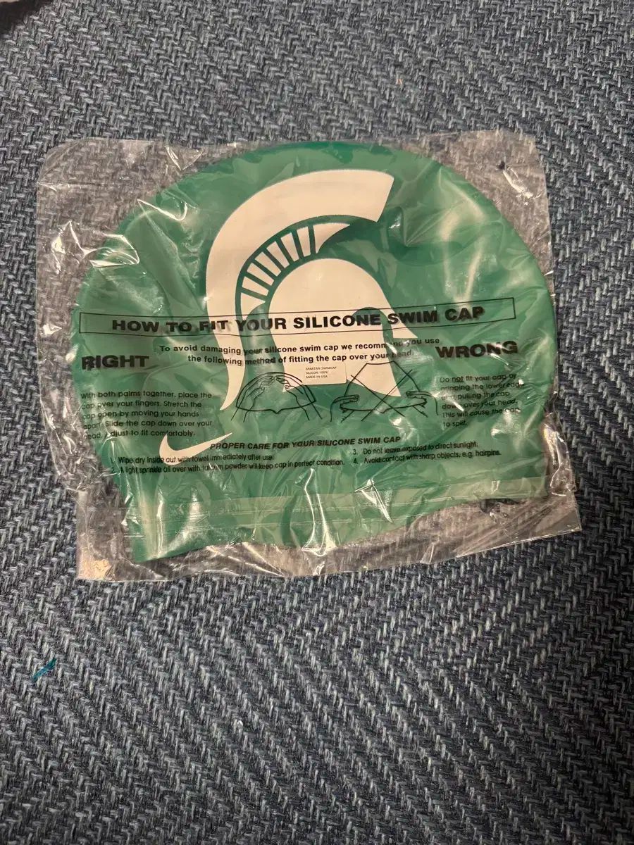 NIKE ナイキ スパルタン スイムキャップ グリーン