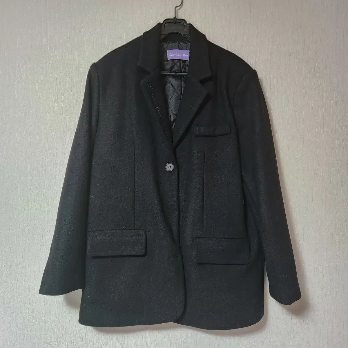 letter from moon レターフロムムーン ウール カラ 刺繍 キルティング ジャケット