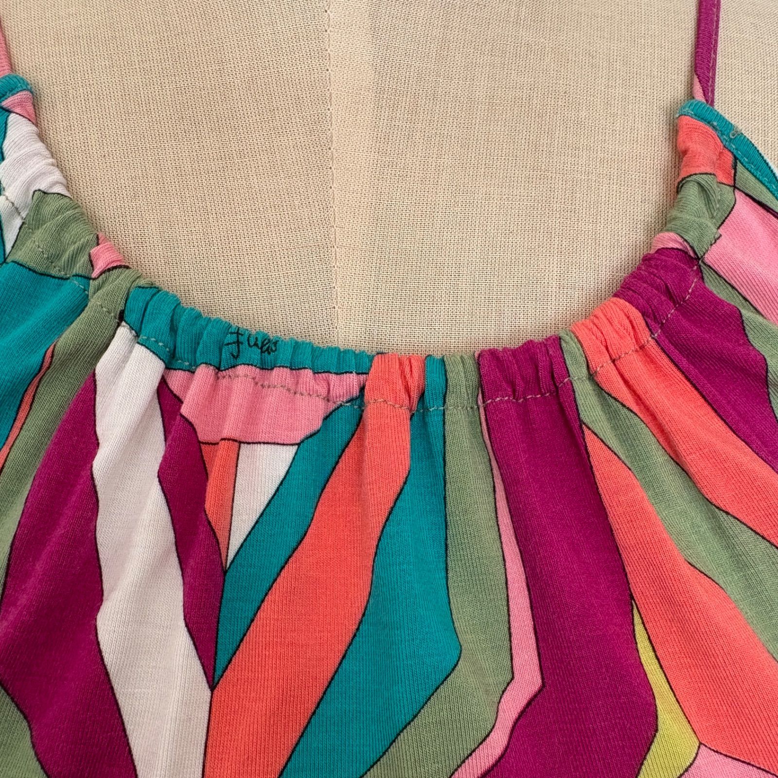 EMILIO PUCCI ノースリーブトップス　エミリオプッチ エミリオプッチ トップス ノースリーブ ホルターネック ジオメトリック