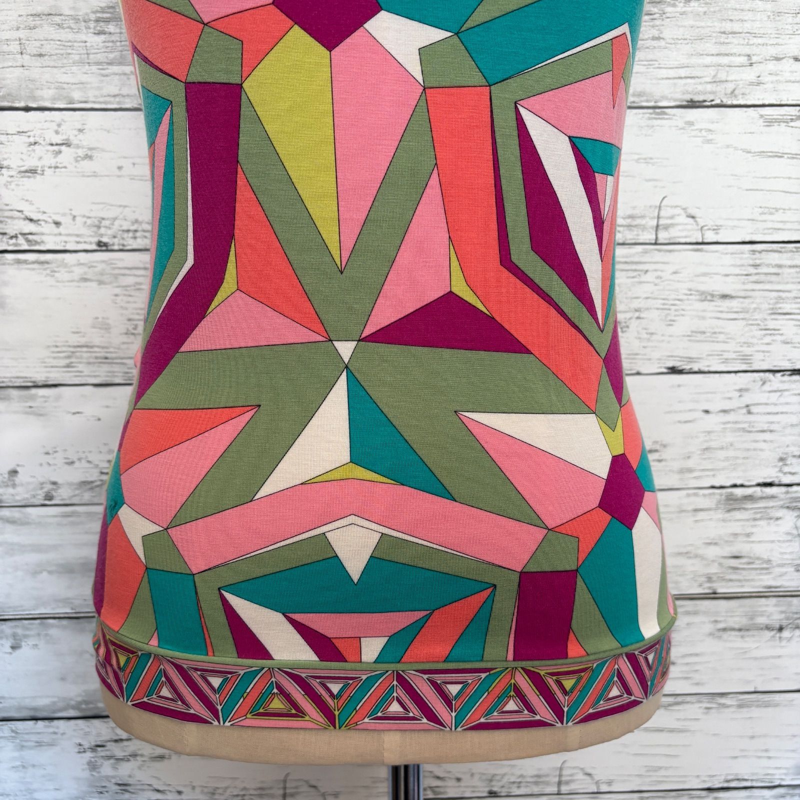 EMILIO PUCCI ノースリーブトップス　エミリオプッチ エミリオプッチ トップス ノースリーブ ホルターネック ジオメトリック