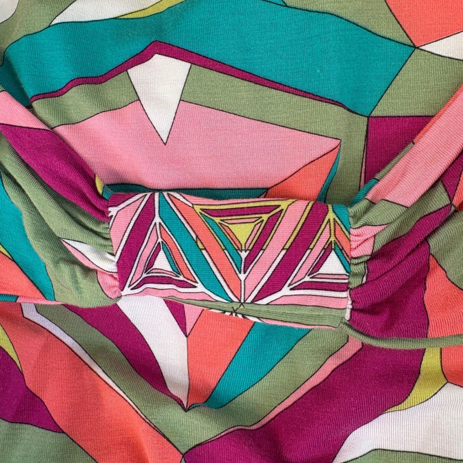 エミリオプッチ トップス ノースリーブ ホルターネック ジオメトリック