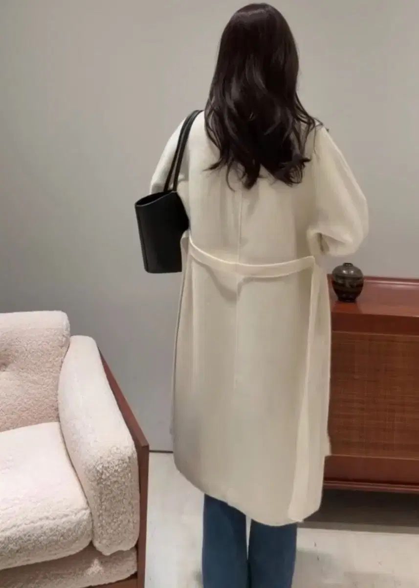 SIE ROA ショール ニット ジャケット アイボリー 丈