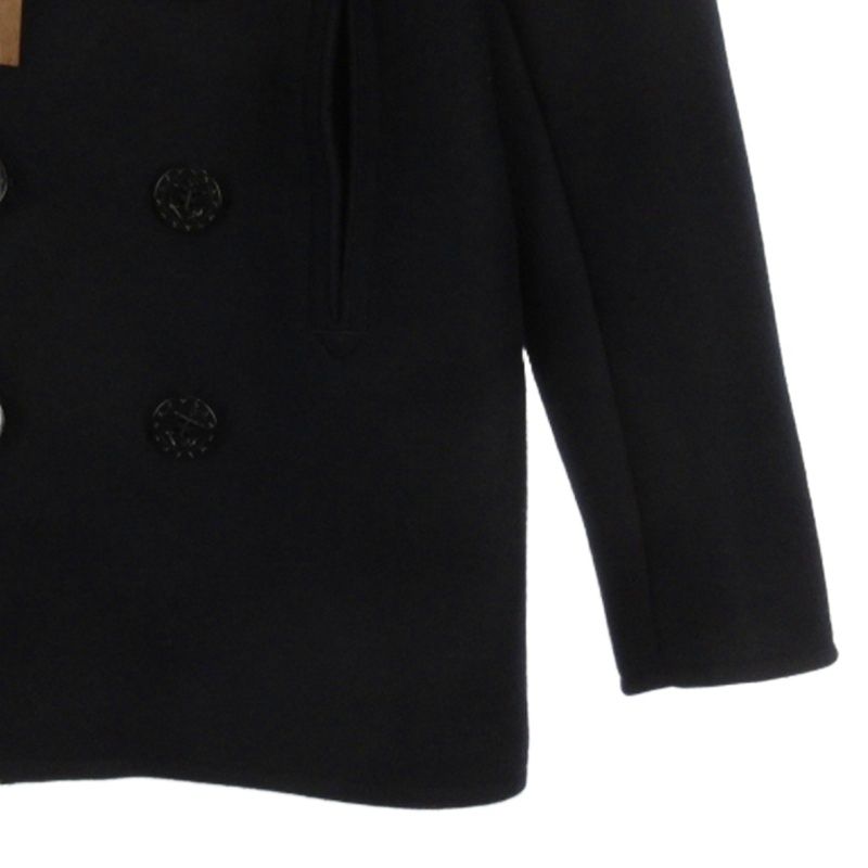 バズリクソンズ BUZZ RICKSON’S PEA-COAT NAVAL CLOTHING FACTORY ピーコート ニットメルトン BR11554 ネイビー 42 XL