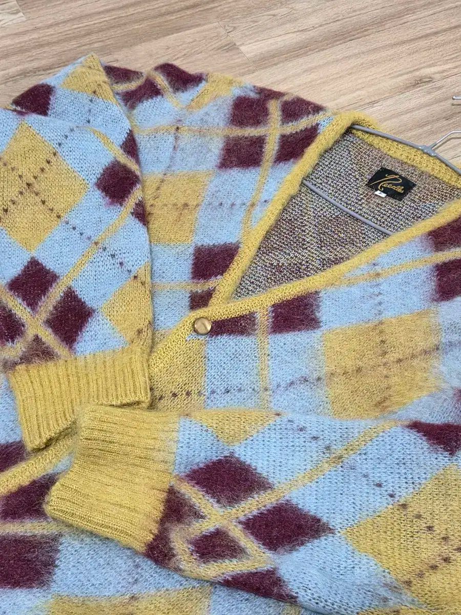 ニードルズ モヘア カーディガン L