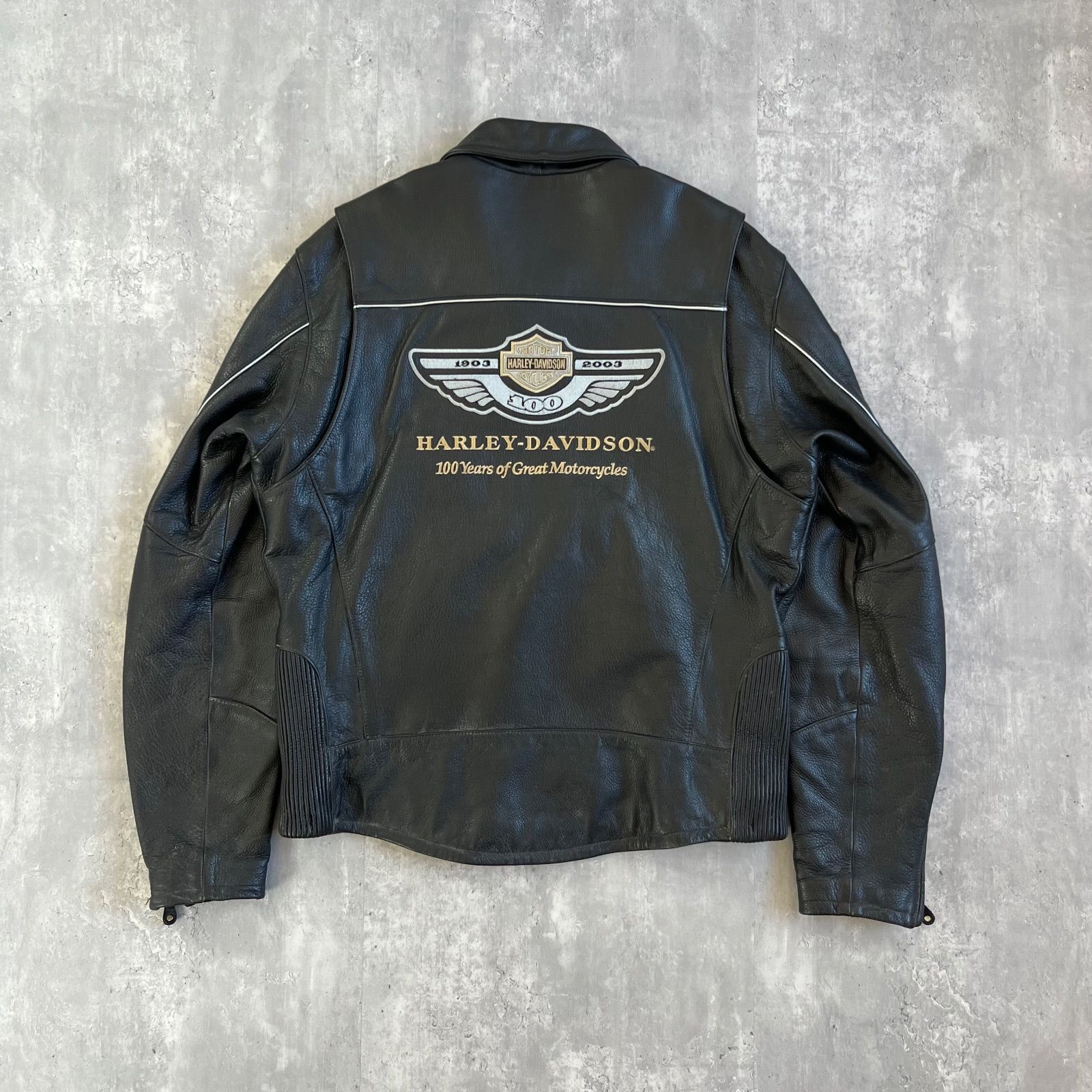 アニバーサリーレザージャケット 牛革